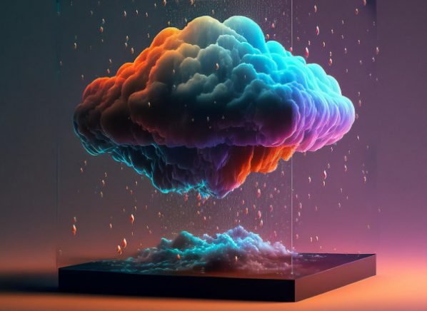 Colorful Cloud capturing data